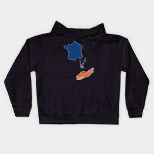 Francis Bacon - France Is Bacon Philosophy Pun - Joke Design Kids Hoodie